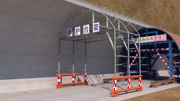 云梦县隧道施工动画制作公司 - 隧道施工工艺和施工方法 - 隧道施工汇报动画视频 - bim 工程施工动画